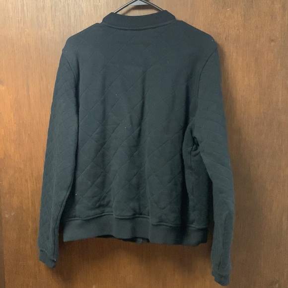 Woman’s Harley-Davidson slim fit quilted bomber jacket black size large - Picture 6 of 7